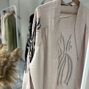 Kimono rose à paillettes