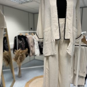 Ensemble Beige Brodé